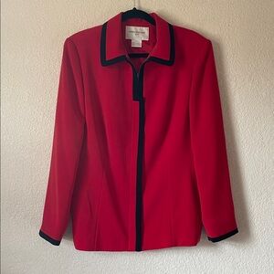 Jones New York Red Blazer